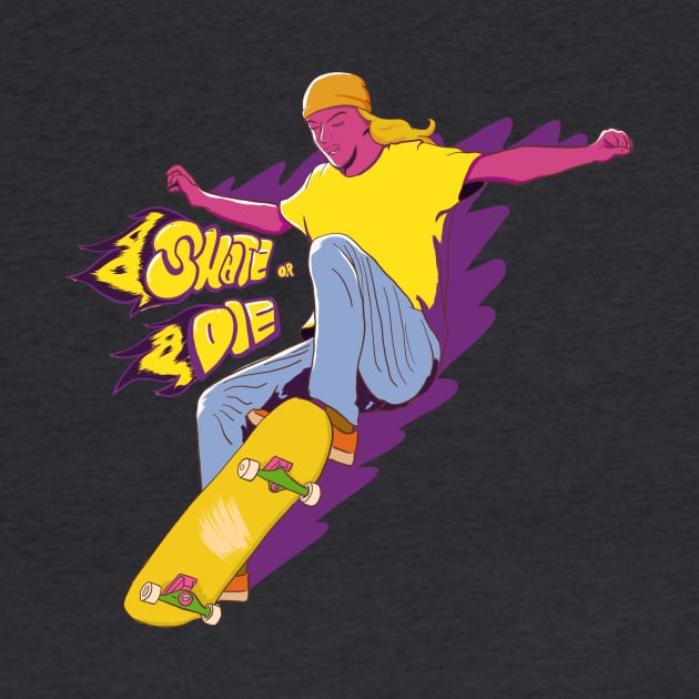 Skate or Die by The Graphicallist